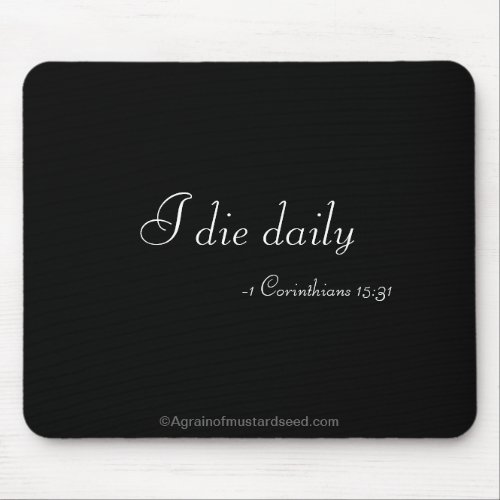 Bible Verses Gods Word Mouse Pad