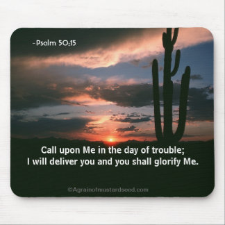 Bible Verses God's Word Mouse Pad