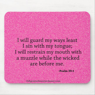 Bible Verses God's Word Mouse Pad