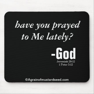 Bible Verses God's Word Mouse Pad