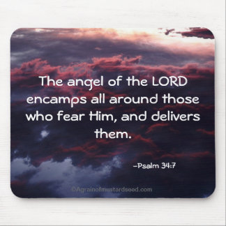 Bible Verses God's Word Mouse Pad