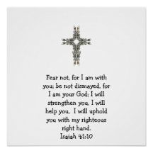 Bible Verses Inspirational Quote Isaiah 41:10