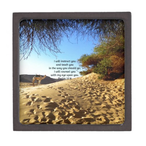 Bible Verses Inspirational Quote Psalm 328 Gift Box