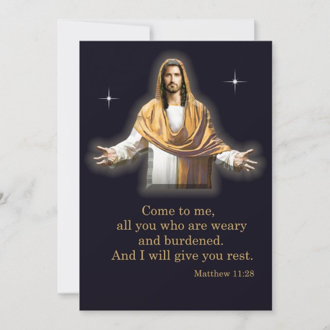 Bible verses invitation (Front)