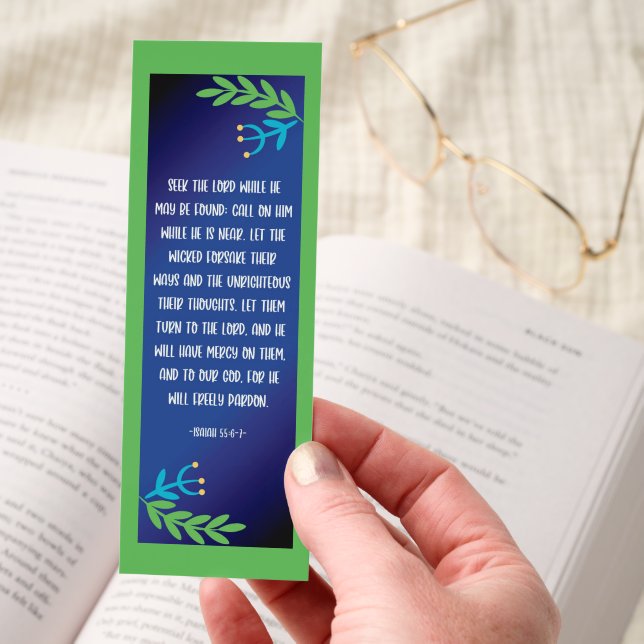 Bible Verses Miscellaneous Bookmarks (Hand)