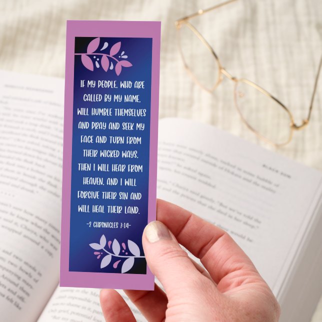 Bible Verses Miscellaneous Bookmarks (Hand)