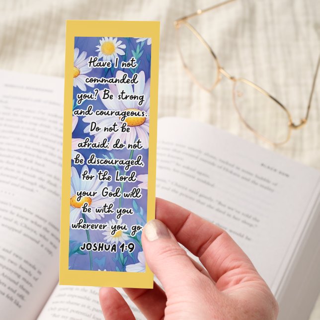 Bible Verses On Trusting God Bookmarks (Hand)
