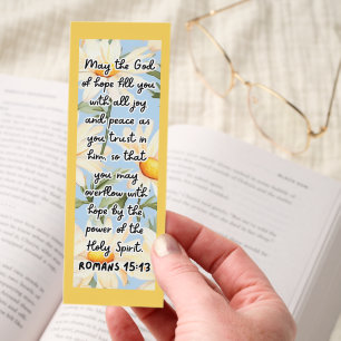 Bible Verses On Trusting God Bookmarks
