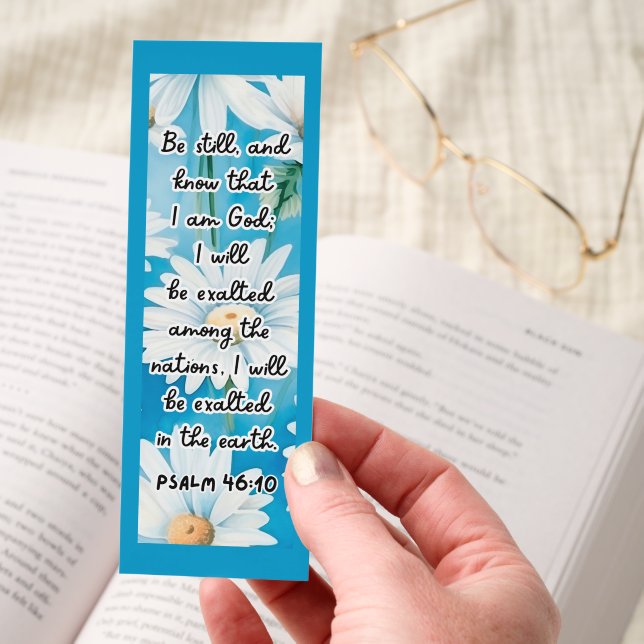 Bible Verses On Trusting God Bookmarks (Hand)