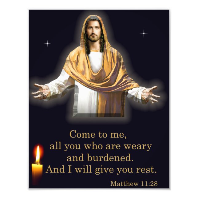 Bible verses photo print (Front)