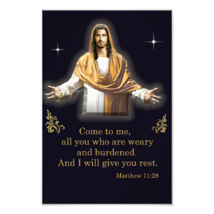 Bible verses photo print