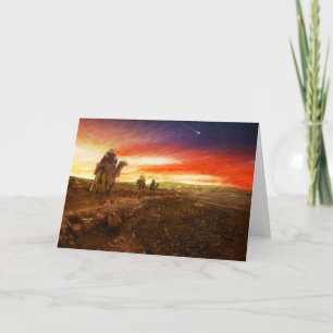 Bible - Wise men - The Magi arrive 1920 Holiday Card