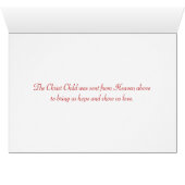 Bible with Christmas poinsettia in window frame (Inside Horizontal (Bottom))