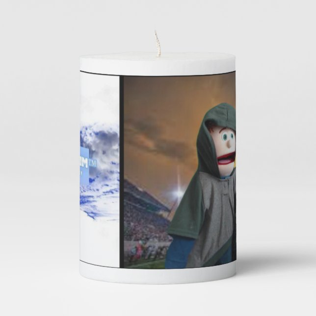 BIBLENKJV.COM™ 🛐 #CANDLE PILLAR CANDLE (Front)