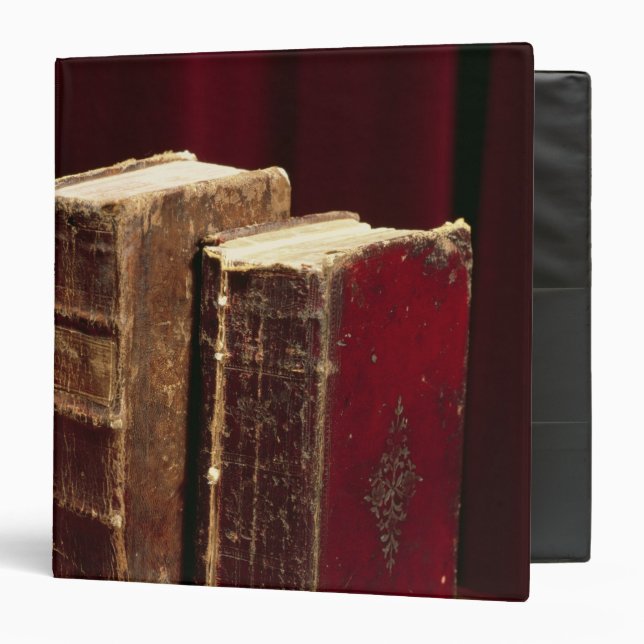 Bibles belonging to Lord Byron and Augusta Leigh 3 Ring Binder (Front/Inside)