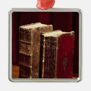 Bibles belonging to Lord Byron and Augusta Leigh Metal Ornament