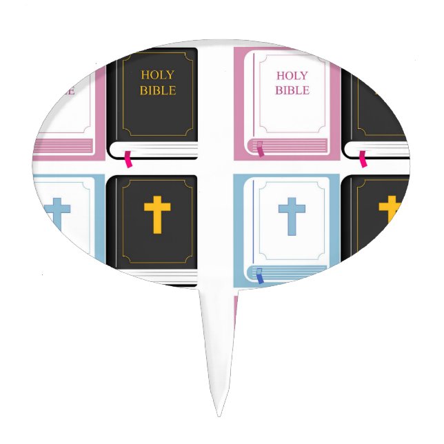 bibles cake topper (Front)