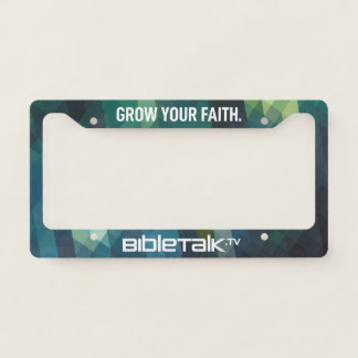 BibleTalk.tv License Plate Frame – C4B Design