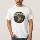 Biblical Flat Earth T-shirt at Zazzle