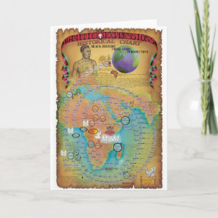 Biblical Genealogy Charts Card