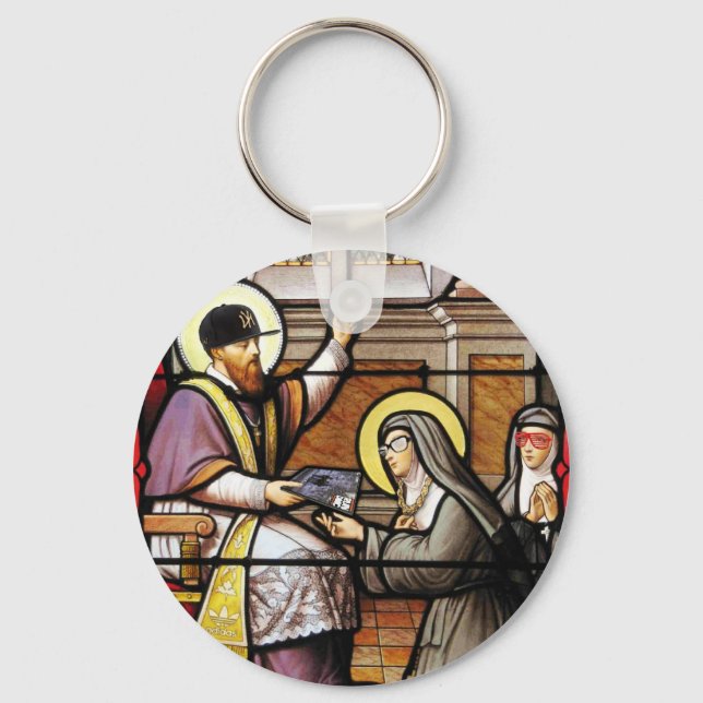 Biblical hip-hop keychain (Front)