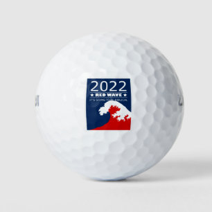 Biblical Midterms 2022 Red Wave Golf Balls