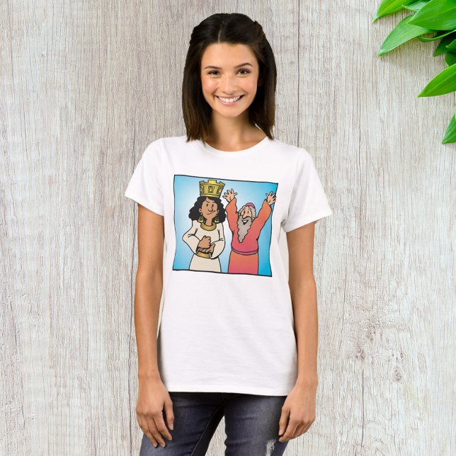 Biblical Queen and Prophet Faith-Based Characters T-Shirt (Creator Uploaded)