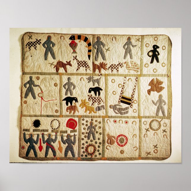 Biblical quilt, Virginia Poster (Front)