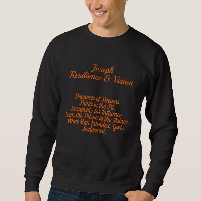 Biblical Resilience Graphic Sweatshirt (Front)