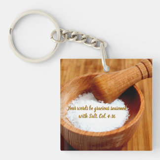 Biblical Verse Col. 4:16 on Keychain