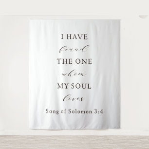 Biblical Wedding Backdrop – Song of Solomon 3:4 Qu