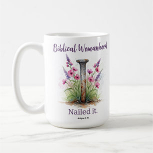 Biblical Womanhood Jael Inspirational Scripture Coffee Mug