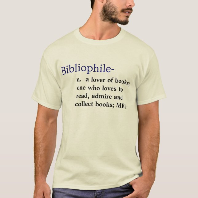 Bibliophile definition T-Shirt (Front)