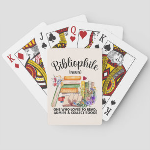 Bibliophile Delight Poker Cards
