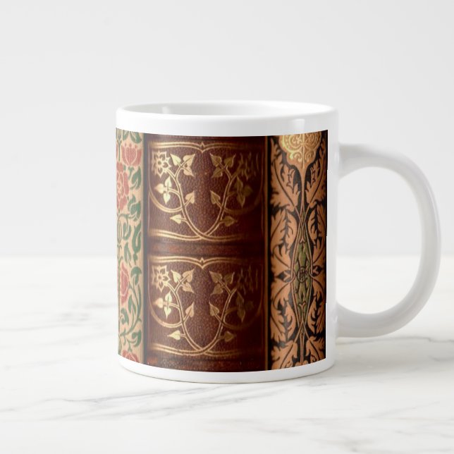 Bibliophile Giant Coffee Mug (Right)