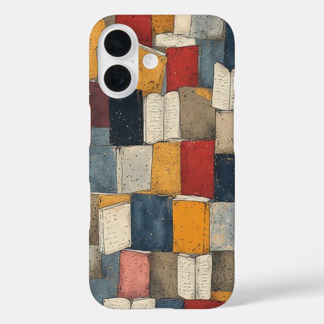 Bibliophile's Stacks Case-Mate iPhone Case (Back)