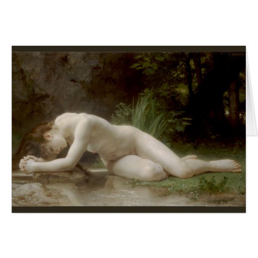 Biblis (Byblis) by William-Adolphe Bouguereau Cards (Front Horizontal)