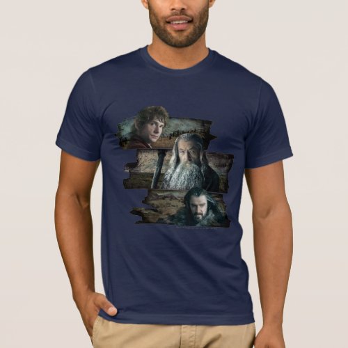 BIBLO BAGGINSâ Gandalf and Thorin T_Shirt