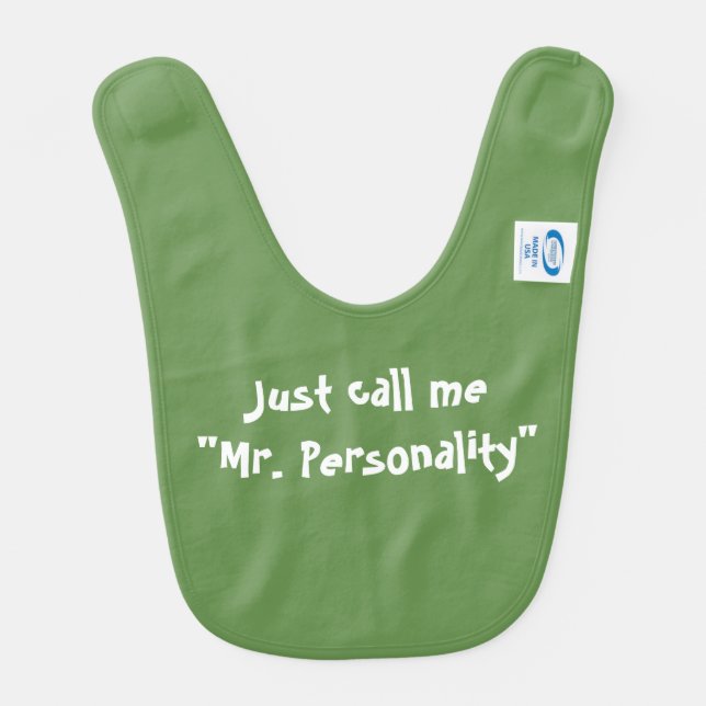 Bibs with funny sayings to brighten your day! (Back)