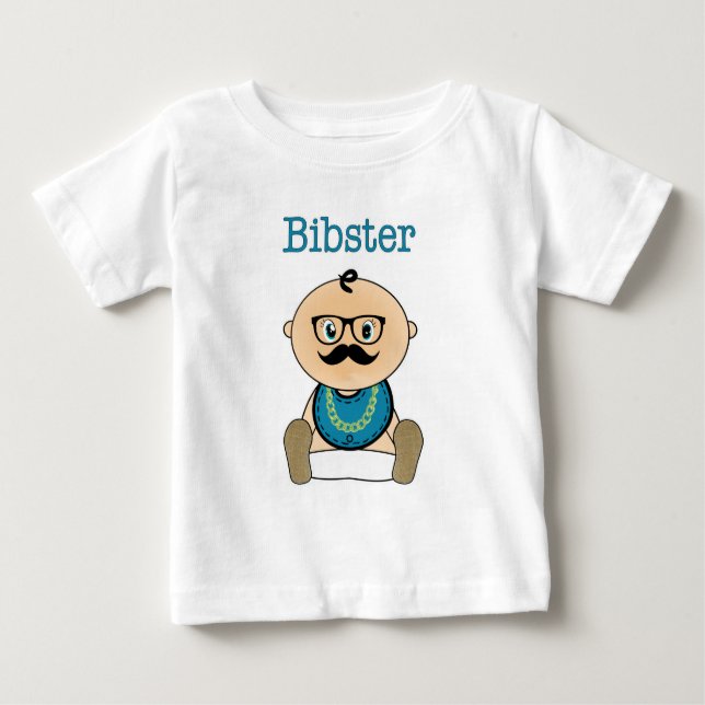 Bibster - Baby HIpster T-Shirt (Front)