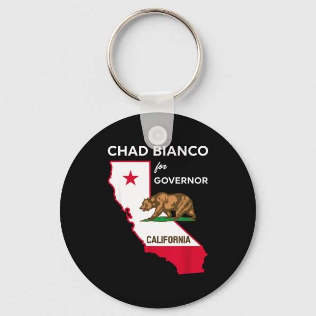 Bicanco 2026 Chad Bianco For Governor Of Californi Keychain (Front)