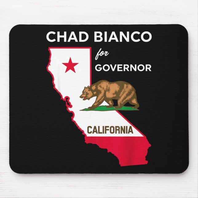 Bicanco 2026 Chad Bianco For Governor Of Californi Mouse Pad (Front)