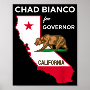 Bicanco 2026 Chad Bianco For Governor Of Californi Poster