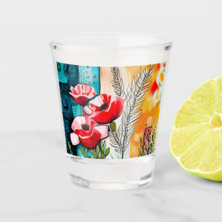 Bicchiere con motivo  shot glass