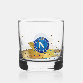 Bicchiere Scudetto Napoli Glass