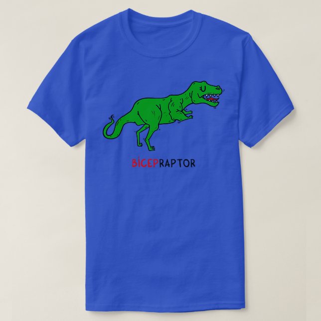 BICEPraptor T-Shirt (Design Front)