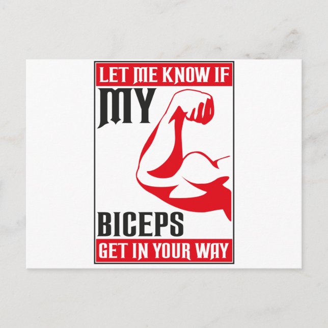 biceps postcard (Front)