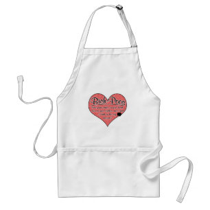 Bich-Poo Paw Prints Dog Humor Adult Apron