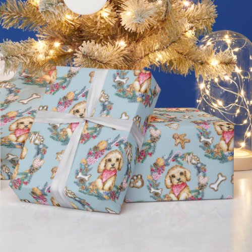 Bichon Christmas Wrapping Paper
