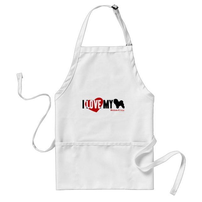 Bichon Frise Adult Apron (Front)